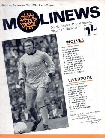 Match programme